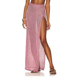 Superdown Keva Wrap Maxi Skirt